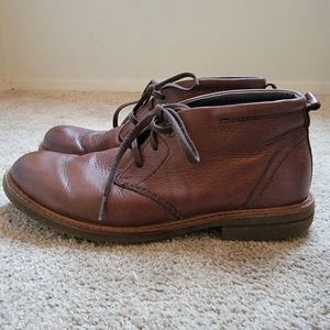 Mens Bussola Charleston Expresso Ankle Boots Size 9